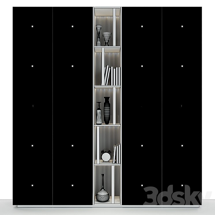 Furniture composition set 279 3DS Max - thumbnail 2