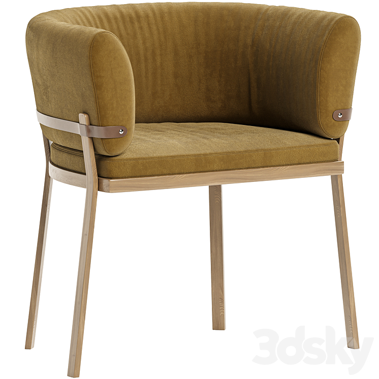 OSMO ARMCHAIR 3DS Max - thumbnail 1