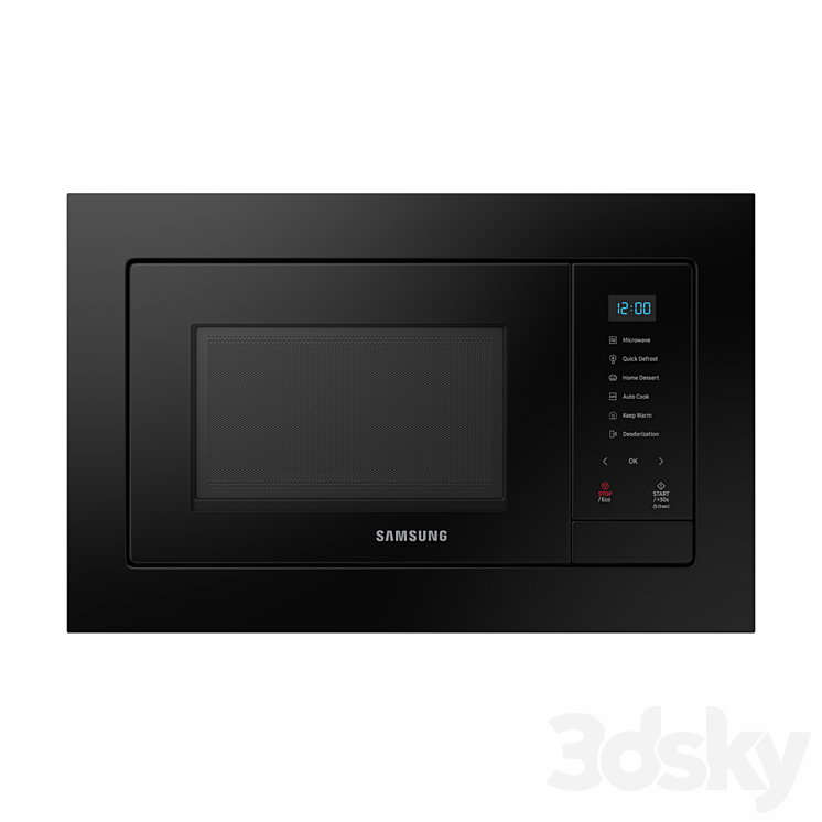 Samsung built-in kitchen appliances 3DS Max - thumbnail 2