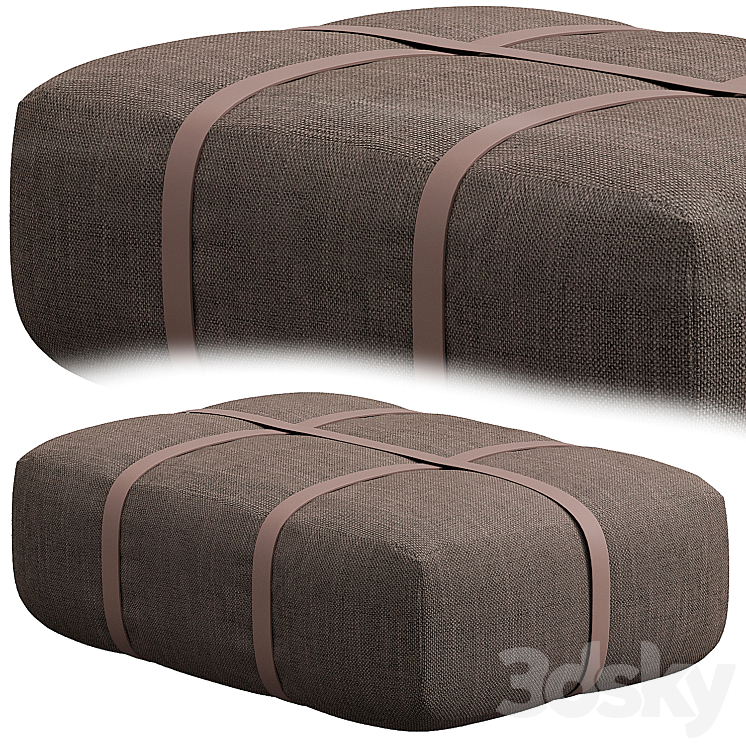 Harper pouf 3D Model