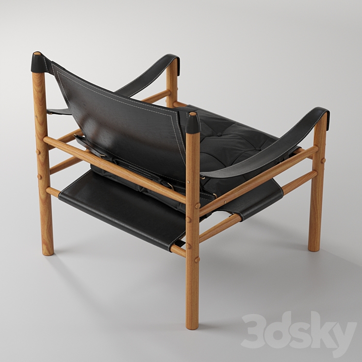 Norell Sirocco Safari Chair 3DS Max - thumbnail 2