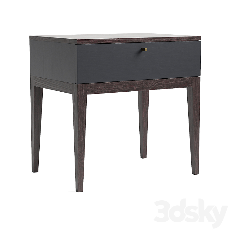 Bedside table MONA 3DS Max - thumbnail 1