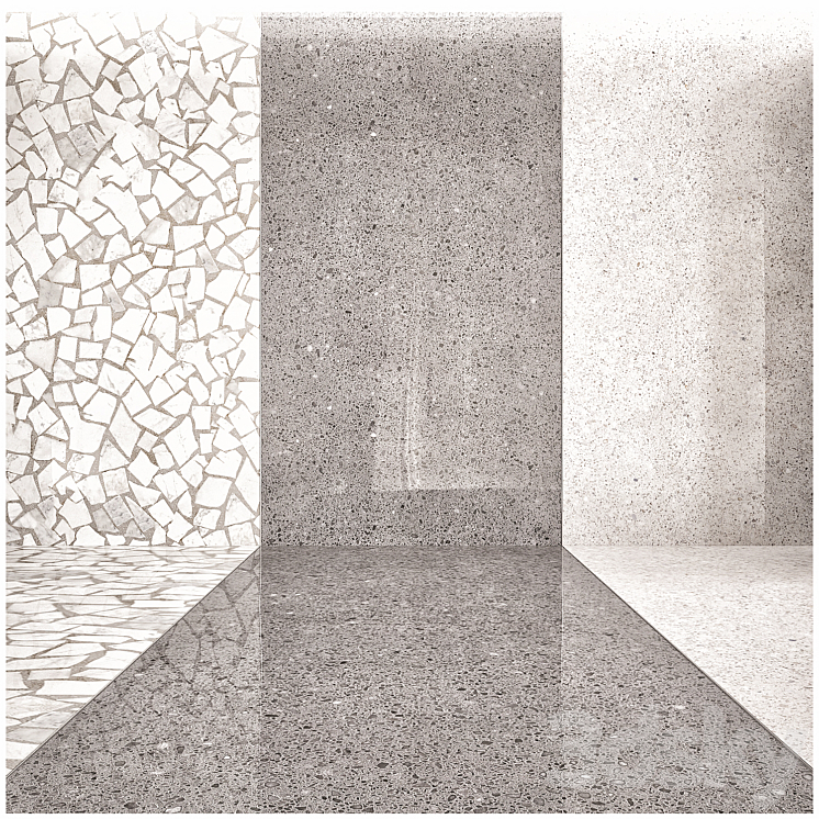 Terrazzo marble 7 3D Model