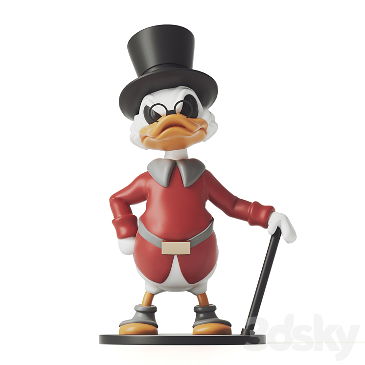 Donald duck 3DS Max - thumbnail 1
