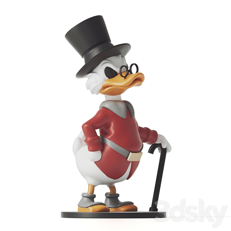 Donald duck 3DS Max - thumbnail 2
