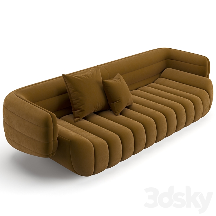 Baxter tactile sofa 3D Model Free