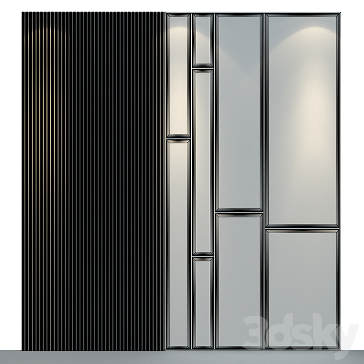 Wall Panel 82 3D Model