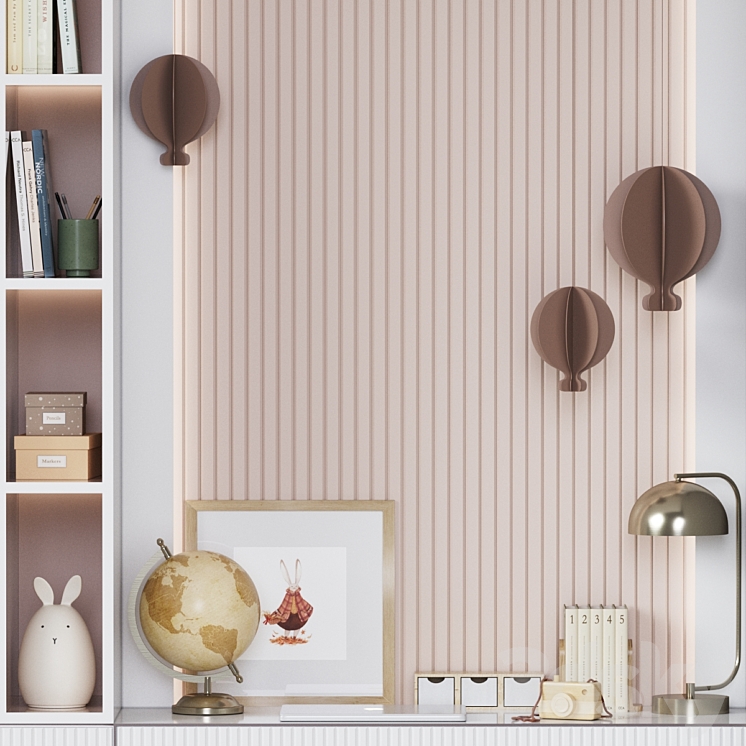Childroom Decor-07 3D Model