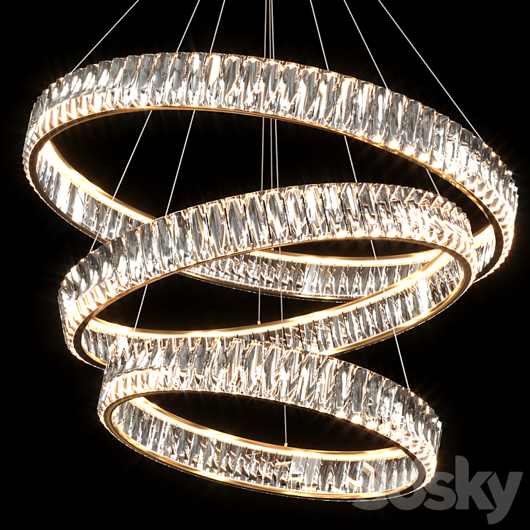 Chandelier B265 03 3DS Max - thumbnail 1