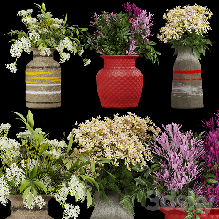 Collection plant vol 259 – Bouquet – flower 3DS Max - thumbnail 1