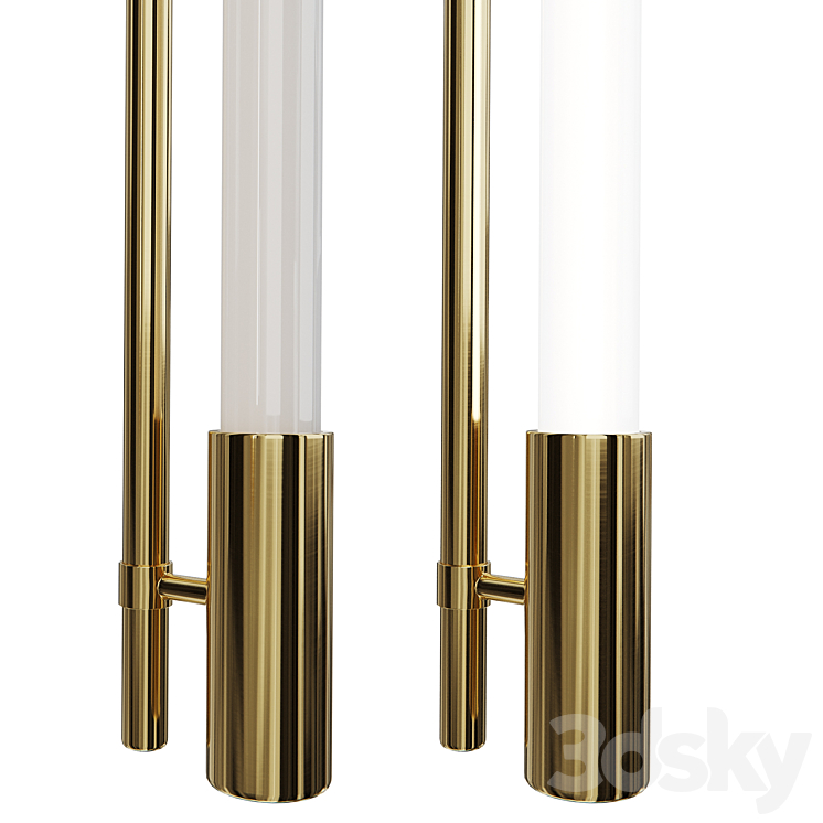 Wall lamp SLENDER from Artefacto 3D Model