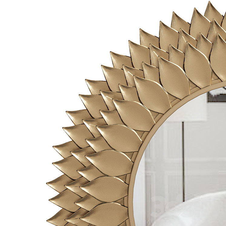 Petal Mirror by Westwing 3D Model