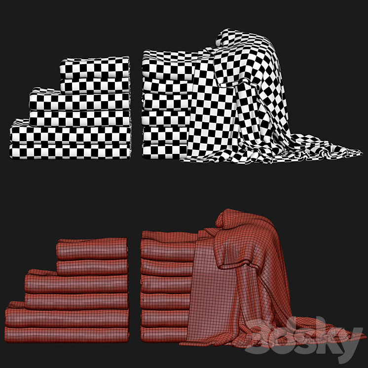 Towels_2_Squid_Game 3D Model