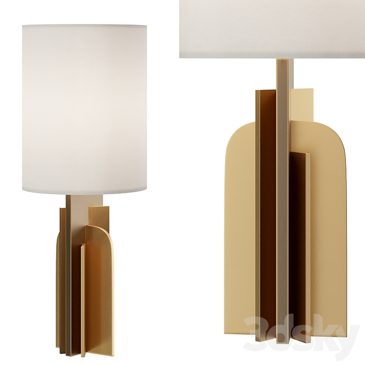 Table lamp ICON 3DS Max - thumbnail 1