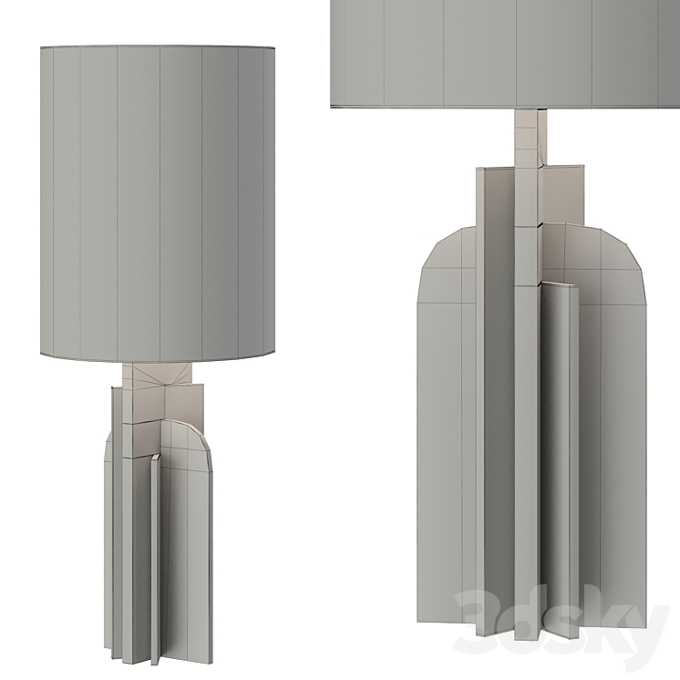 Table lamp ICON 3DS Max - thumbnail 2