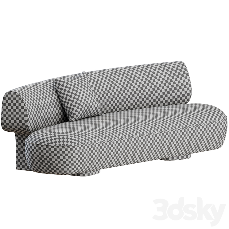 Litho Sofa by Pierre Frey 3D Model