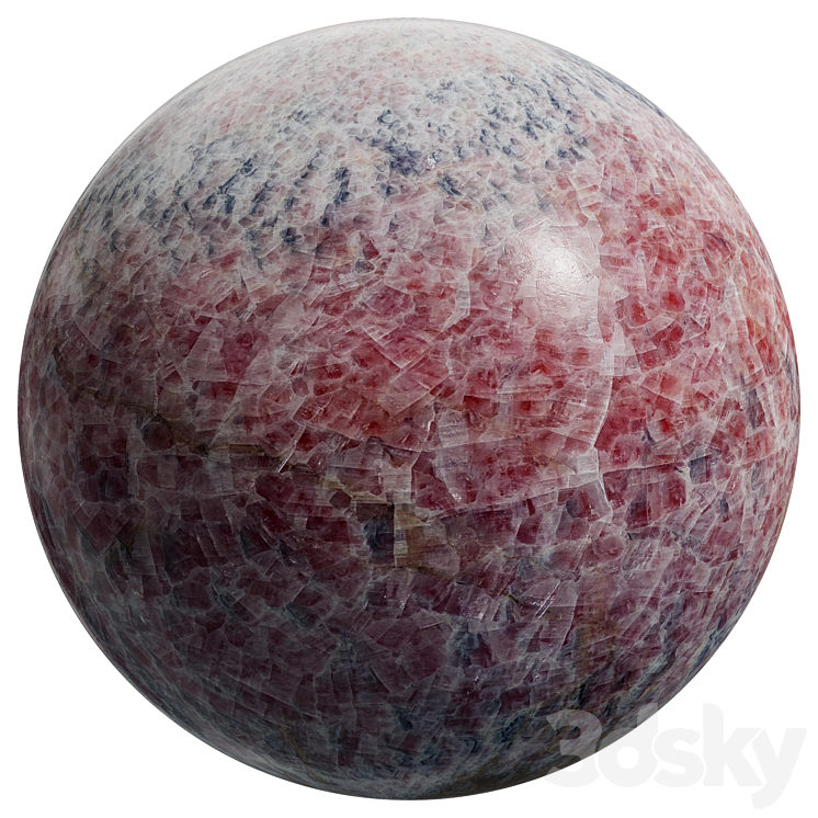 FB38 onyx pink diamond marble | 2 Mat | 80192 * 4096 3D Model
