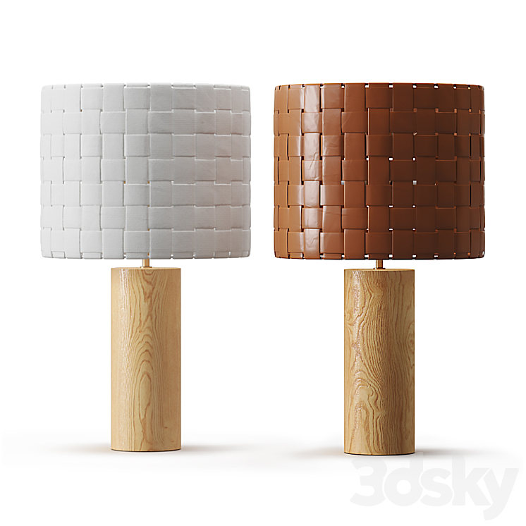Shinola Parker Wood Table Lamp