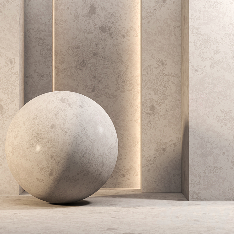 Marble Stone Texture 4k – Seamless – Tileable 3DS Max - thumbnail 1