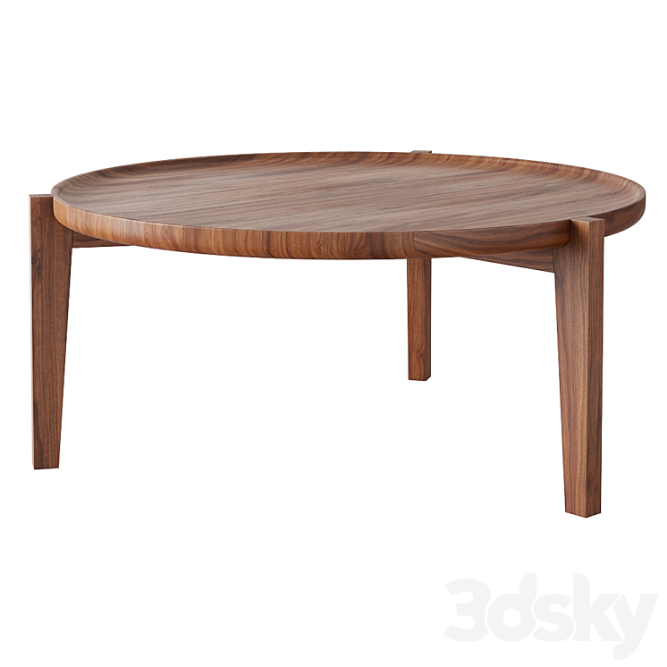 Rejuvenation Wade Nesting Coffee Tables 3DS Max - thumbnail 2