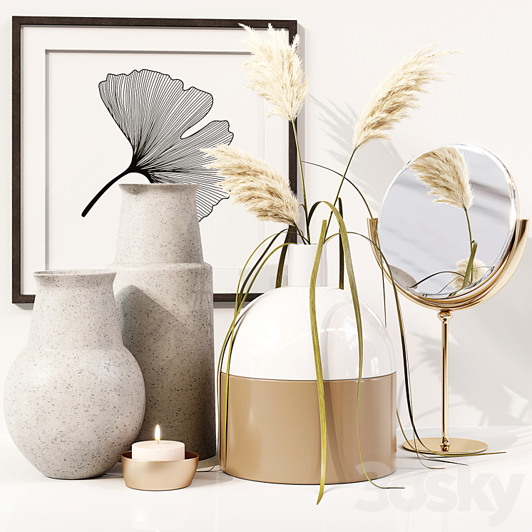 Decor Set 062 3D Model