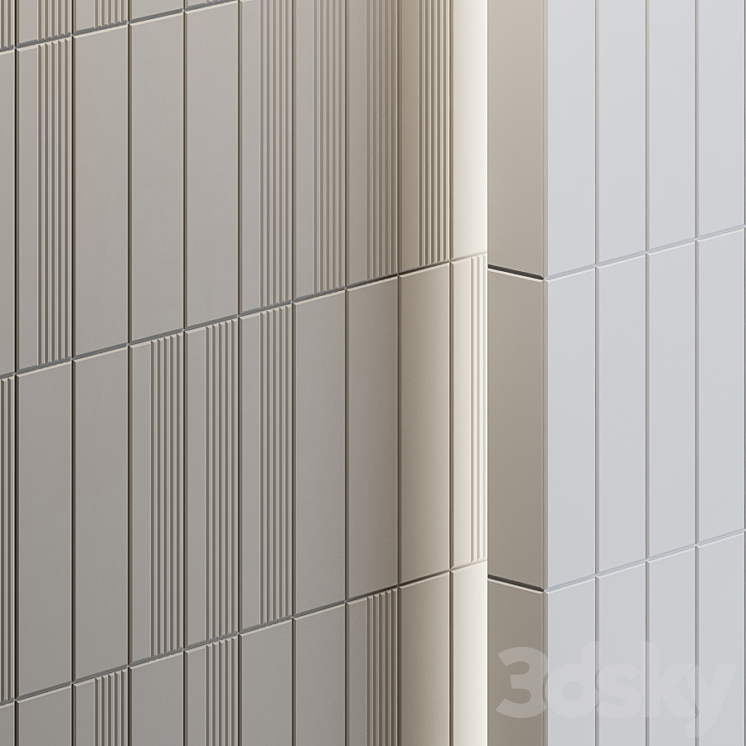 Teranova Modulo Matt Subway 3D Model