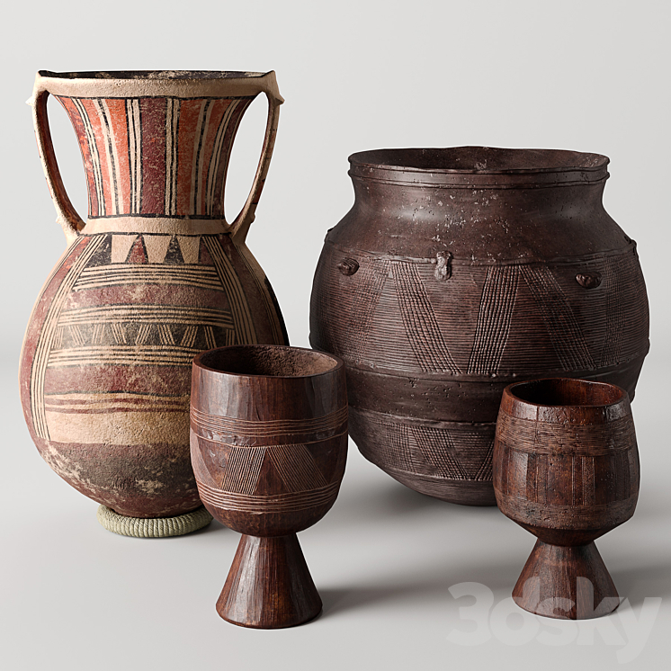 RH Vases collection 2 3D Model