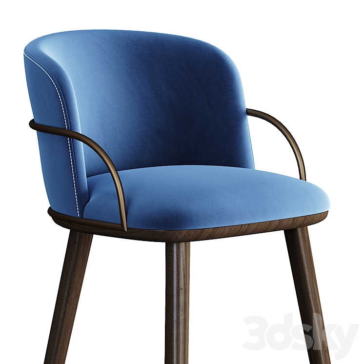 Arven Barstool by Parla 3DS Max - thumbnail 2