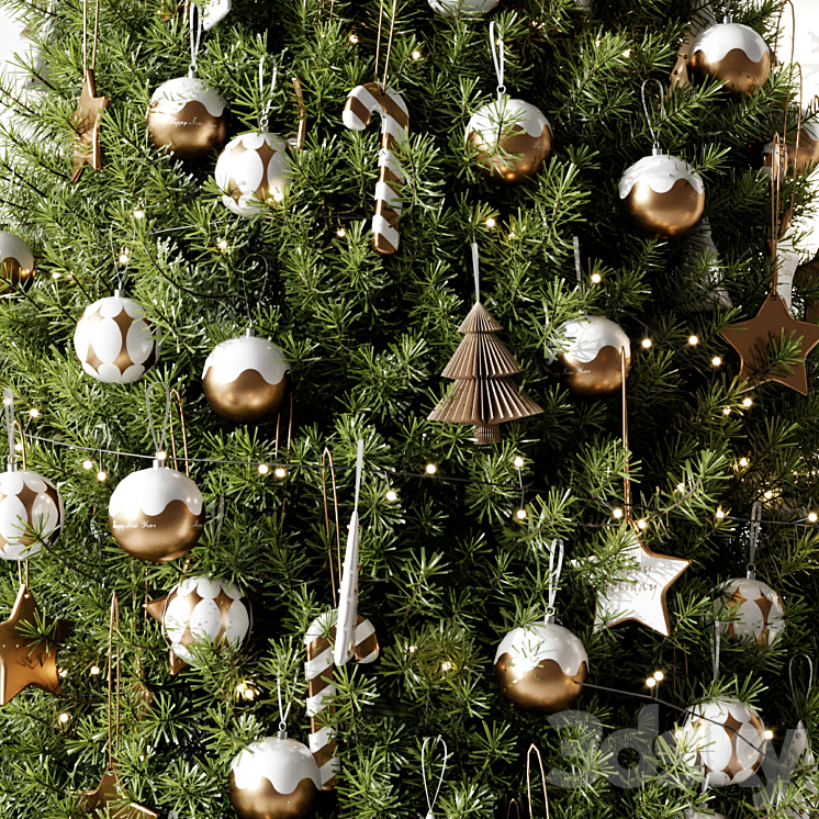 Christmas tree 4 3D Model