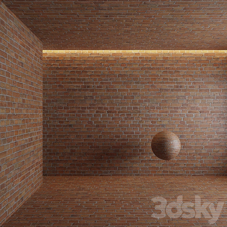 Industrial brick 3D Model