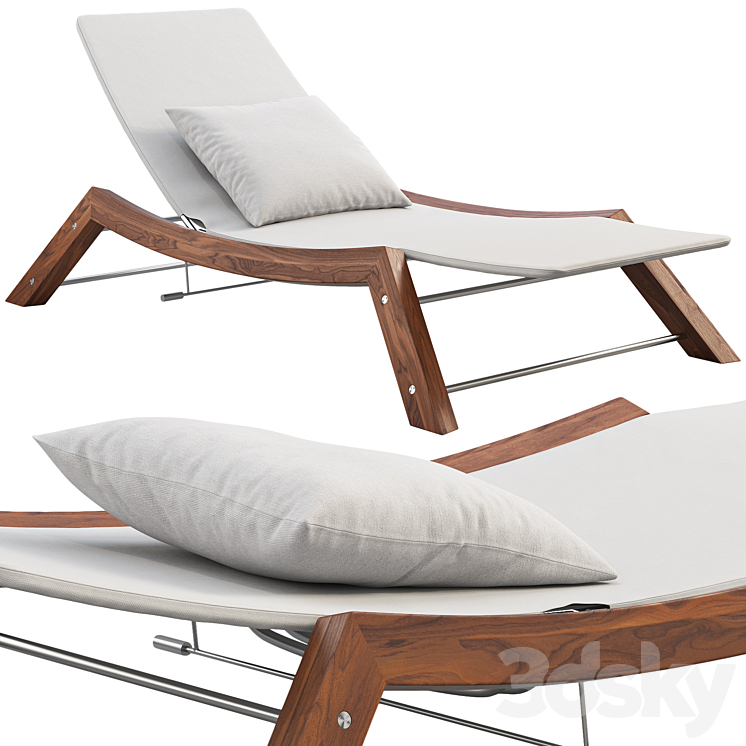 Beltempo Windmaster Chaise Lounge (3 options) 3DS Max - thumbnail 2