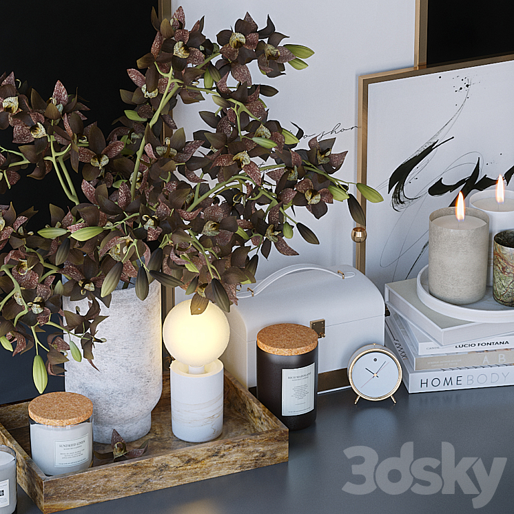Decorative set 28 3D Model