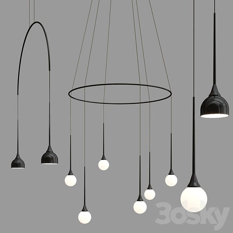 TULIPANO collection By EGOLUCE 3D Model