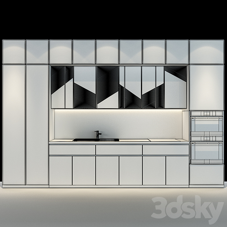 Kitchen | set 72 3DS Max - thumbnail 2