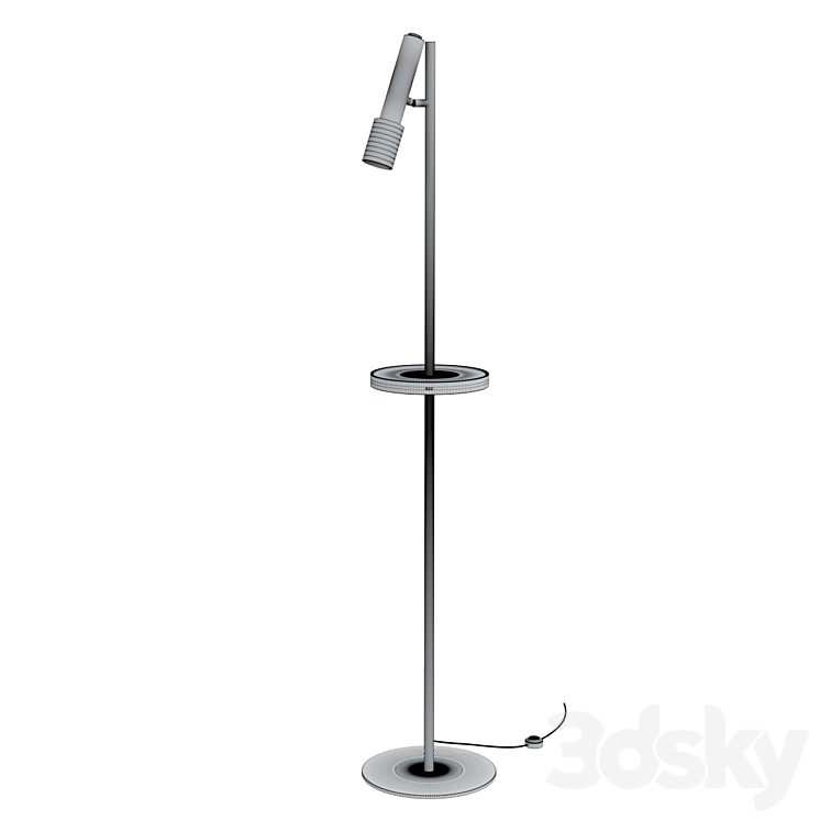 Floor lamp Mehari 4240 / 1F 3D Model