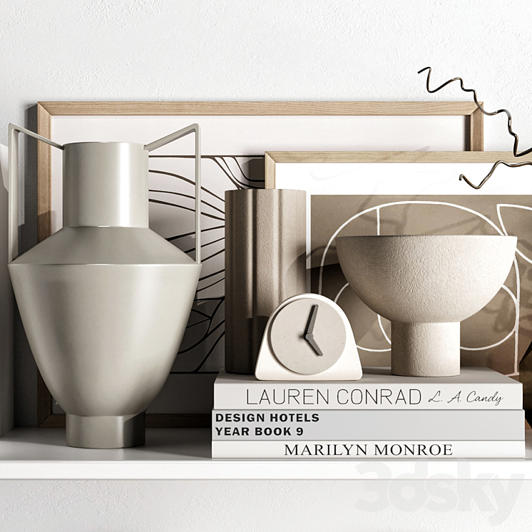 Decorative set 60 3D Model
