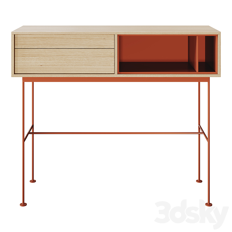 TEULAT - Yoko Console 3D Model