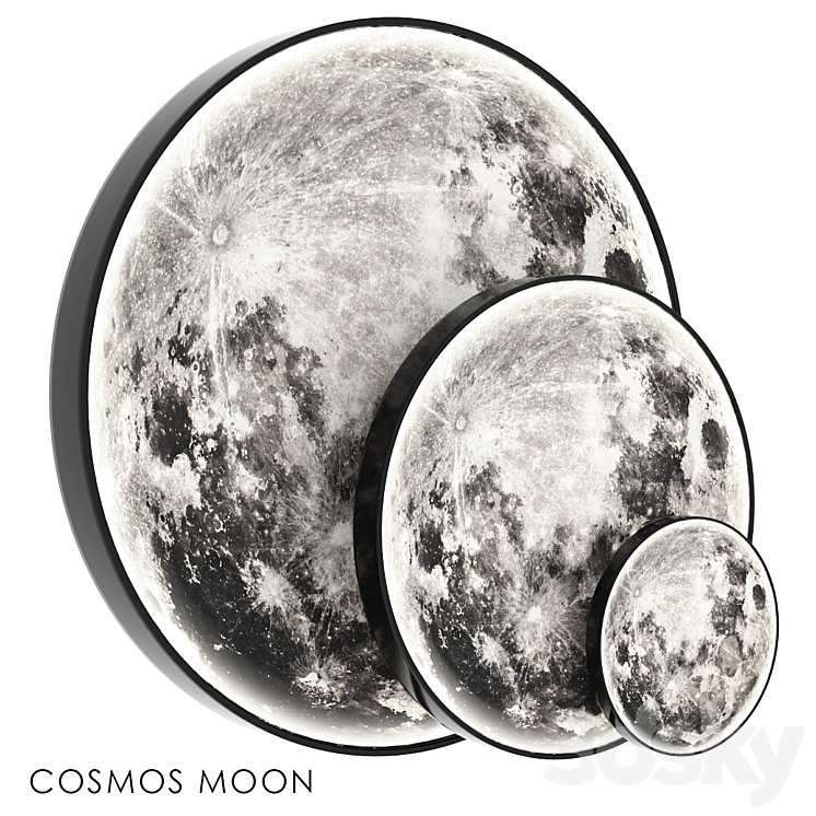 COSMOS MOON 3D Model