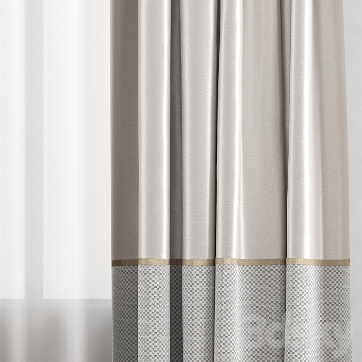 Curtain 169 3D Model