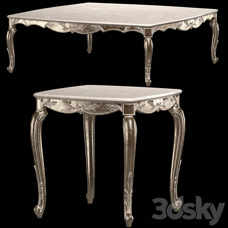 kosovart sophie coffee tables 3DS Max Model - thumbnail 1