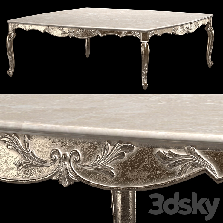 kosovart sophie coffee tables 3DS Max Model - thumbnail 2