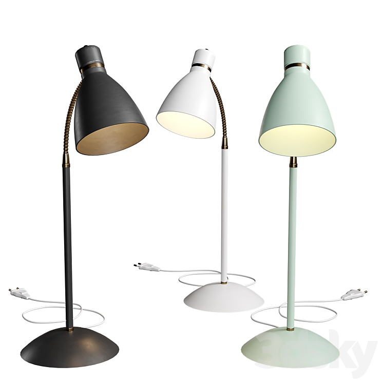 Table lamp Odeon Light Mansy 2411 \/ 1T 3DS Max - thumbnail 1