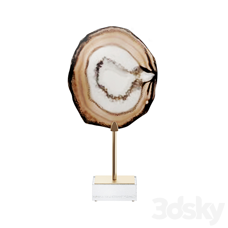 Sea shell decorative set 02 3DS Max Model - thumbnail 2