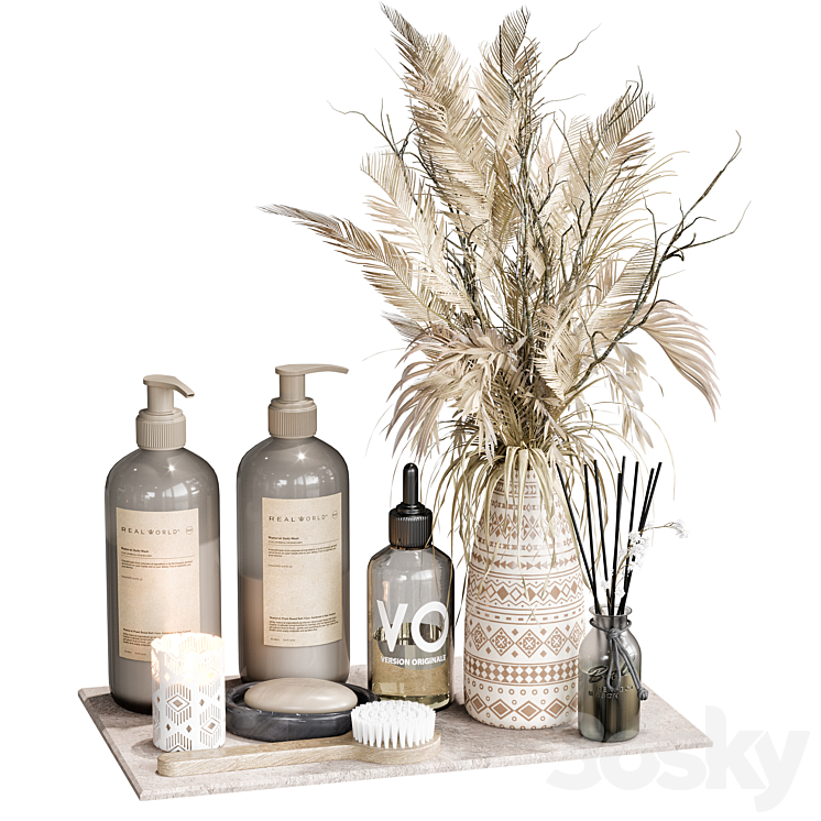 3DS MAX Bathroom accessories 13 3DS Max
