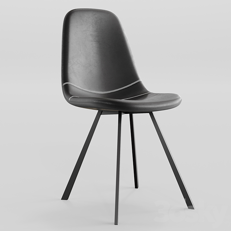 Argyll Dining Chair 3DS Max - thumbnail 1
