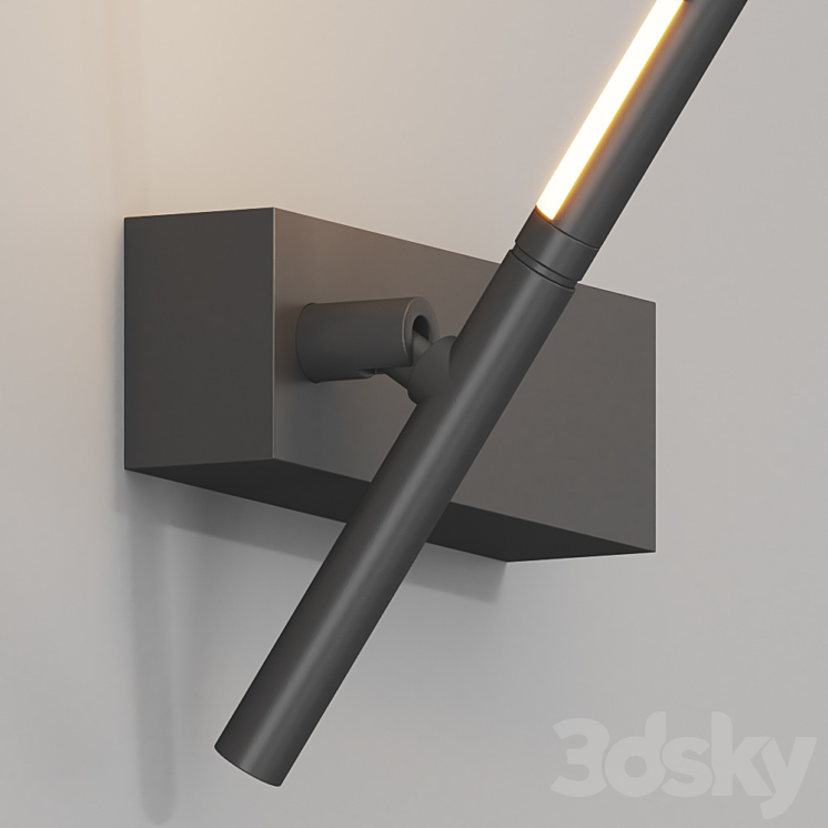 Leds C4 – Tubs Sconce 3DS Max - thumbnail 2