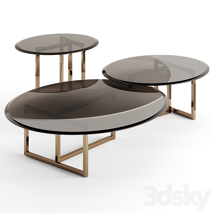 Fendi Ford Glass Table - Table - 3D model