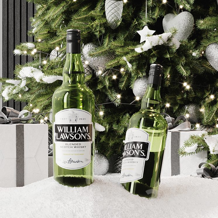 Showcase Alkomarket 3D Model