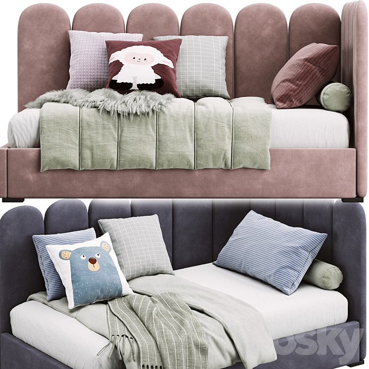 Childroom Set 08 3D Model Free