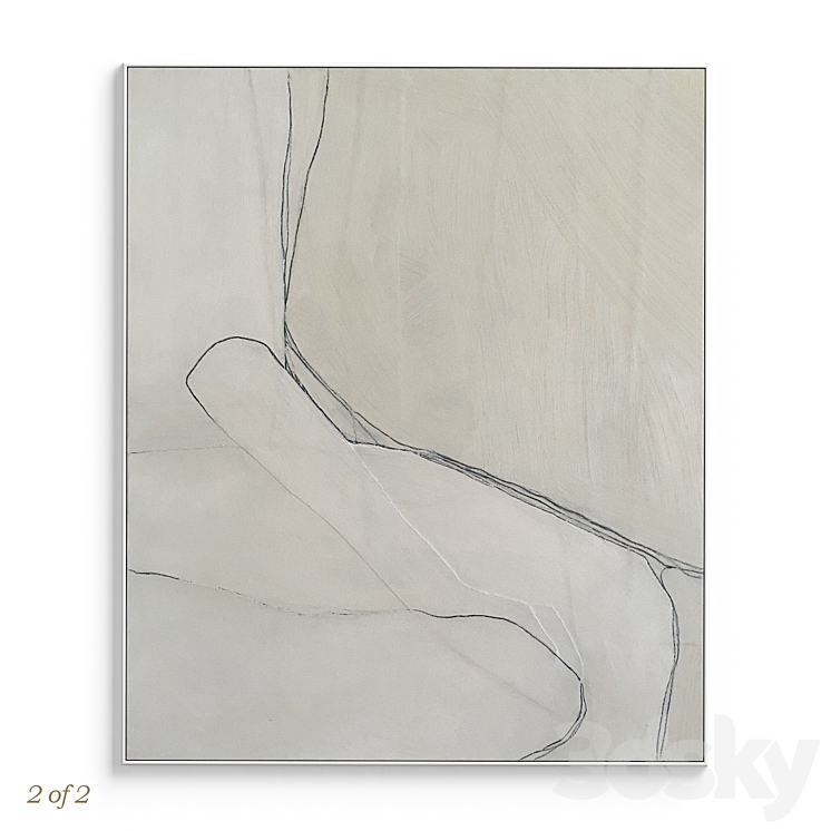 Abstract  Art 3D Model